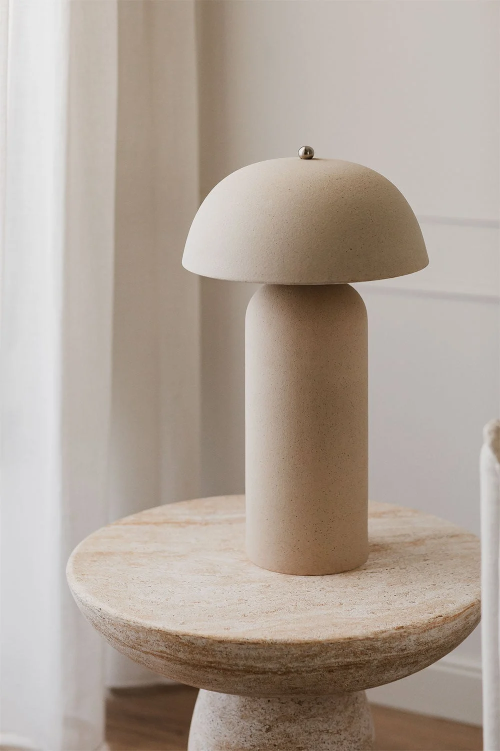 Odete Tischlampe aus Steinzeug