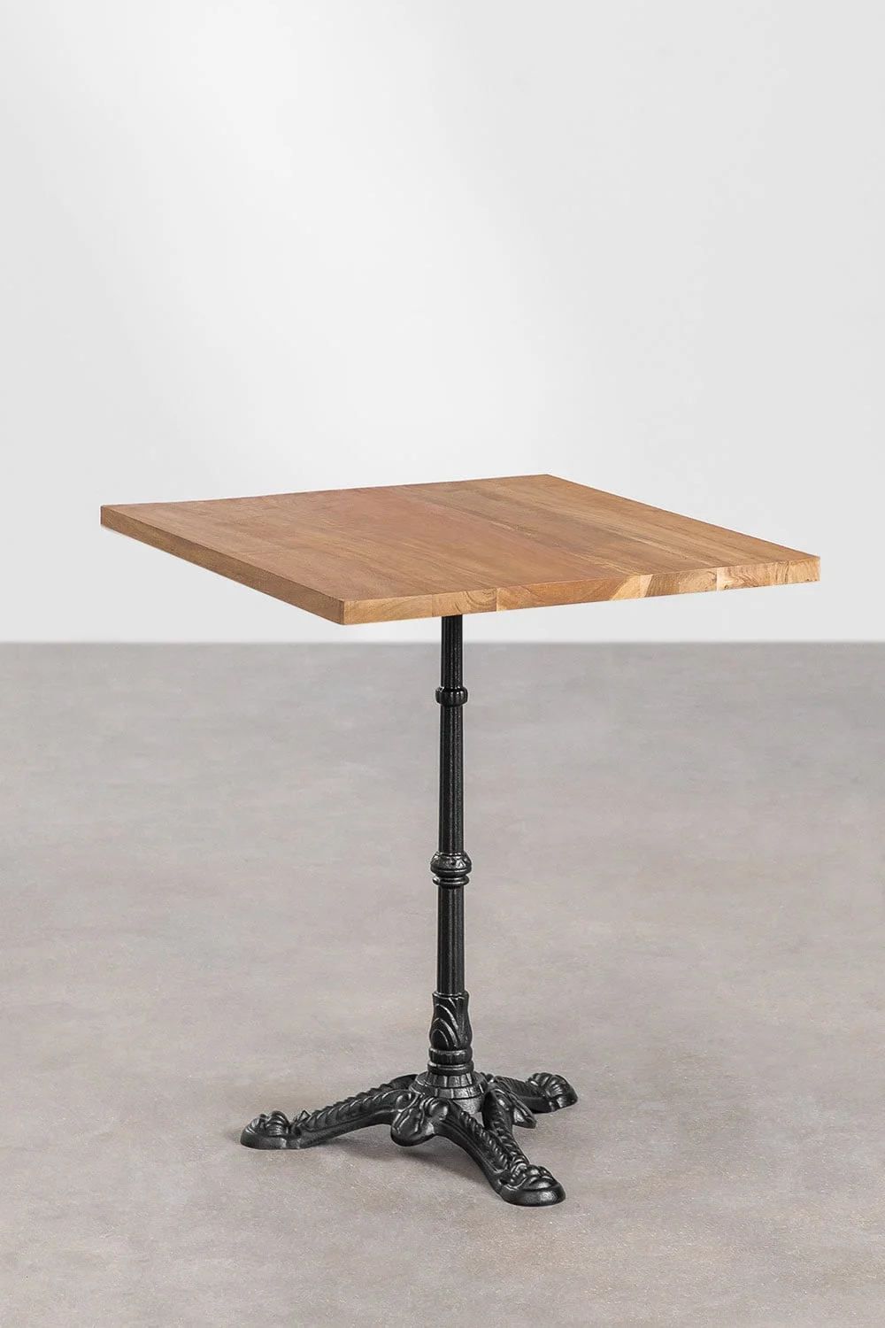 Azteca quadratischer Bartisch aus Akazienholz