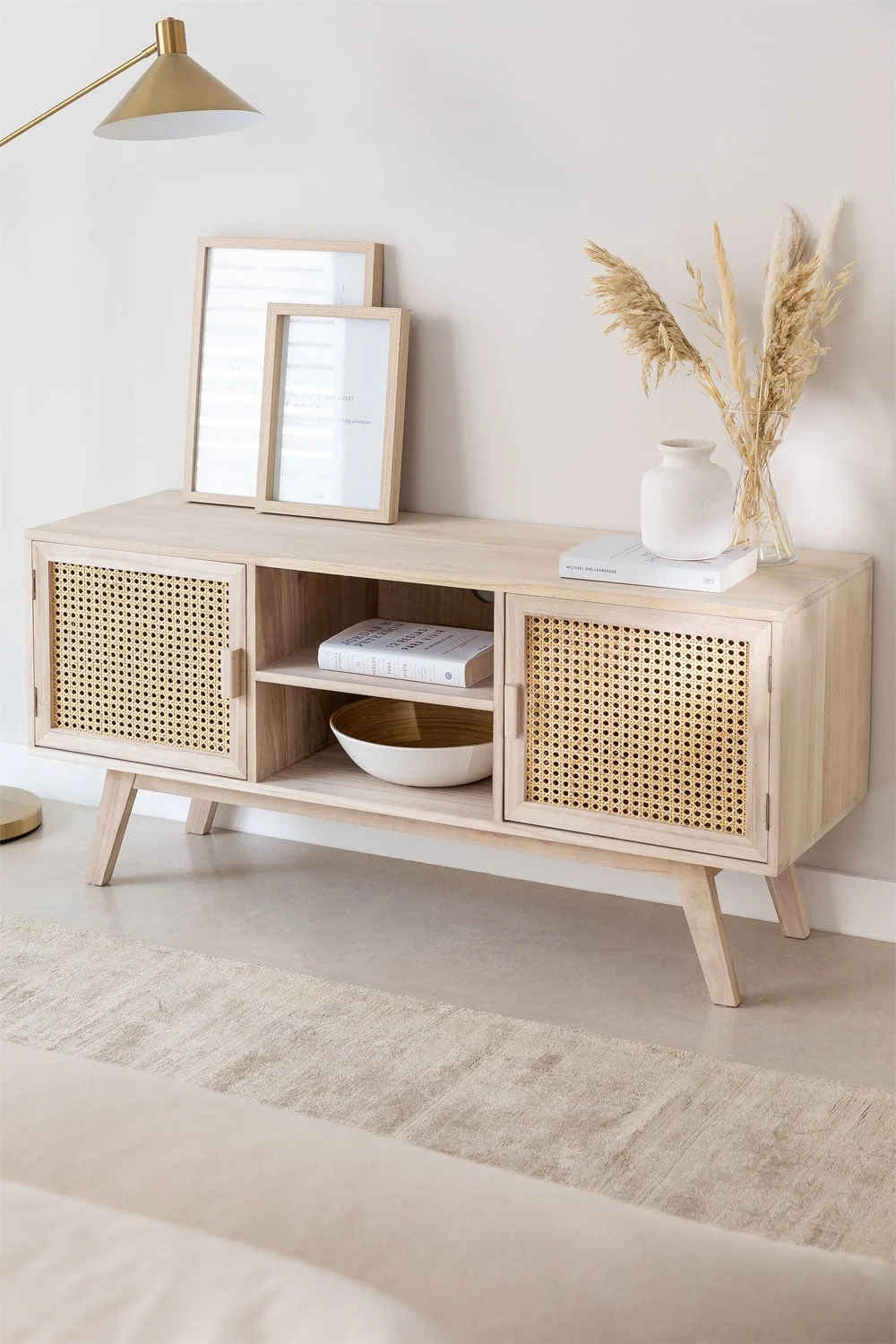TV-Möbel 120x40 cm aus Ralik Design Holz
