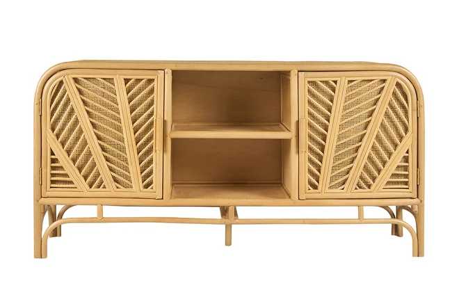 Rattan-Sideboard mit 2 Türen GALON