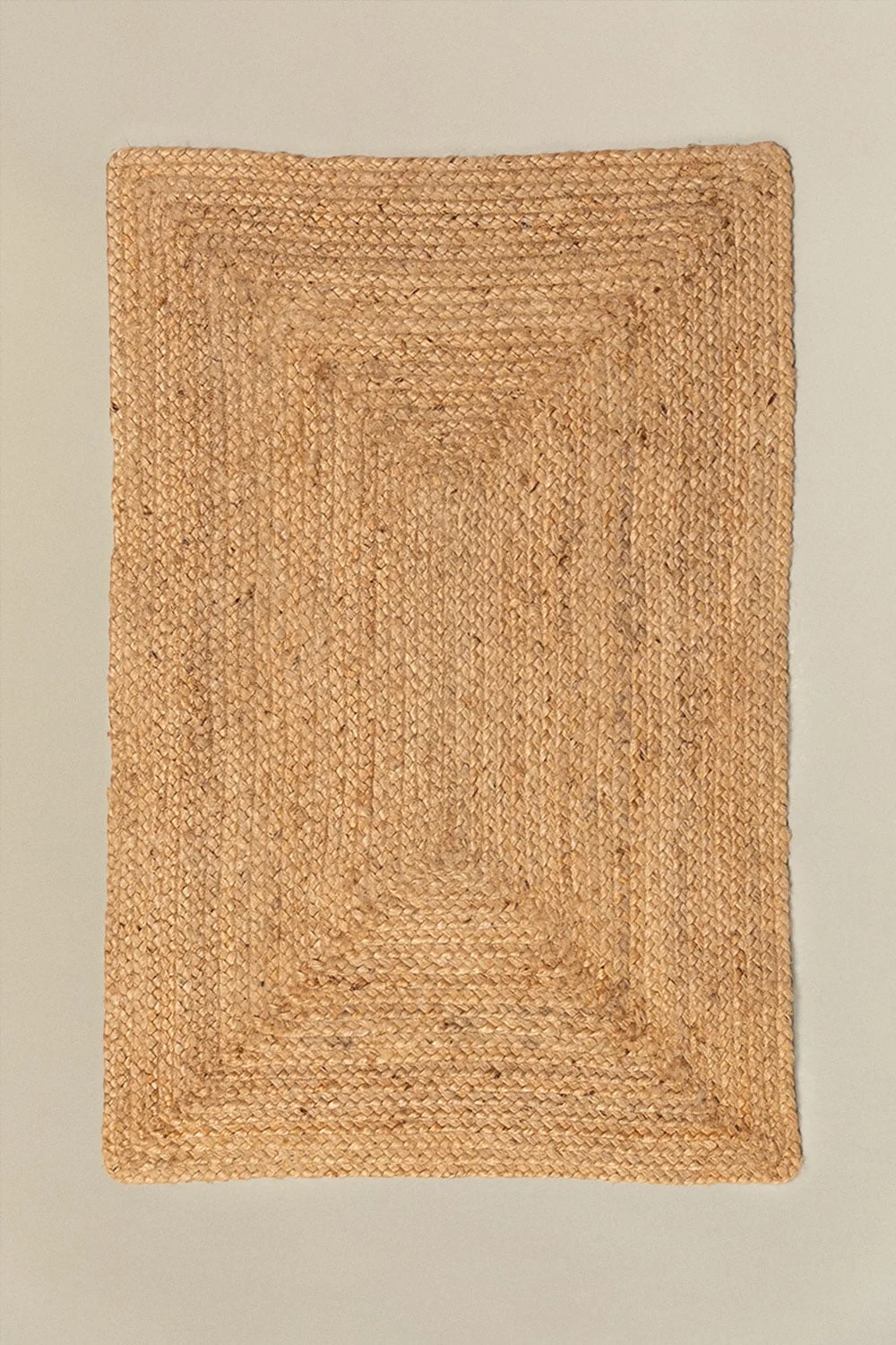 Rechteckige Fußmatte 60x90 cm aus natürlichem Jute Airo