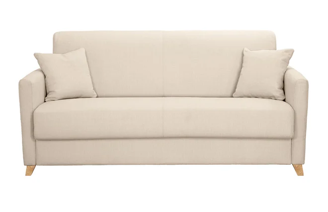 Schlafsofa 3 Plätze skandinavisch beige SKANDY