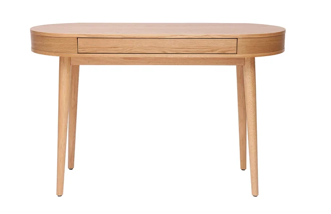 Schreibtisch mit Schublade aus hellem Holz B120 cm JUDITH