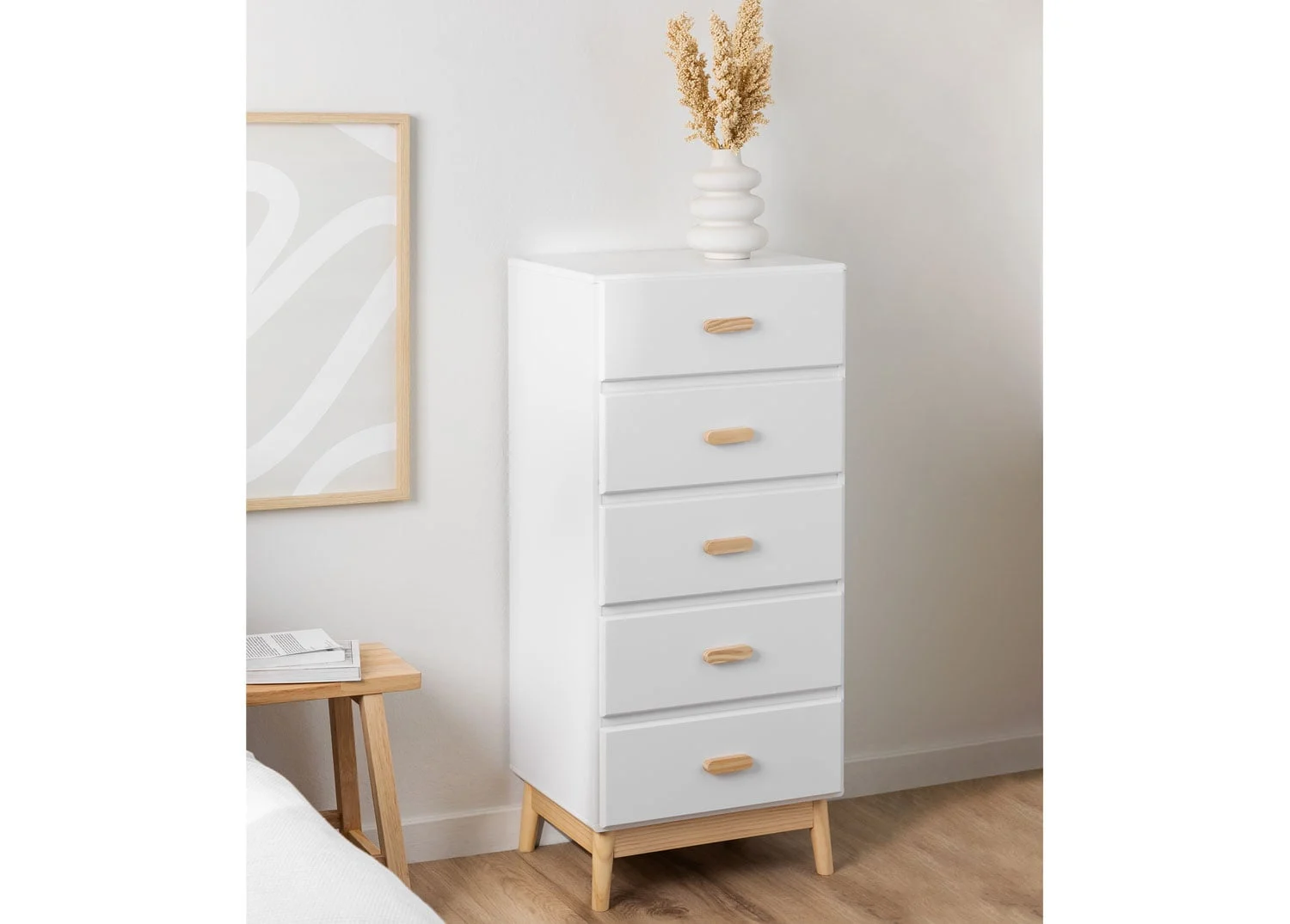 Schubladenschrank 50x40 cm aus MDF Tom