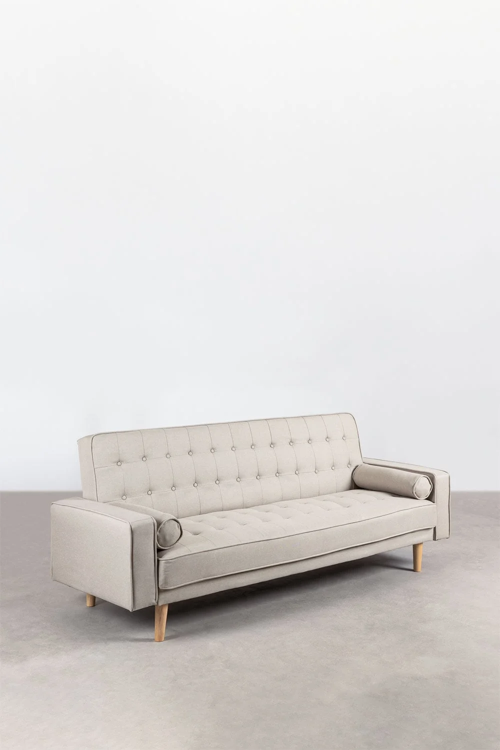 3-Sitzer Schlafsofa aus Leinen Brion