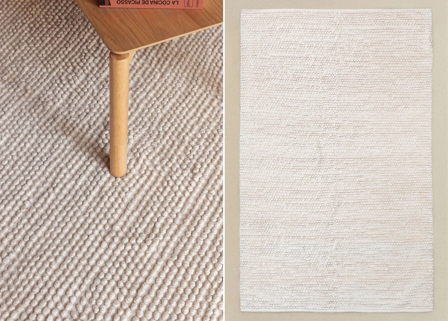 Rechteckiger Teppich 160x230 cm aus Polyethylen Mariyana