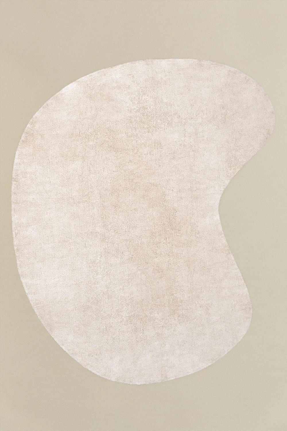 Unregelmäßiger Teppich 250x290 cm aus Baumwolle Francine