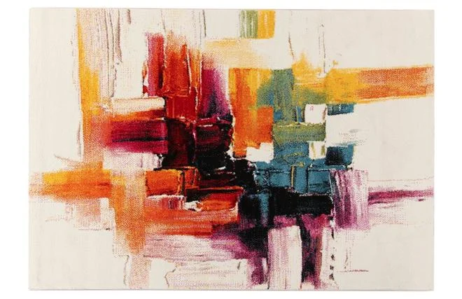 Teppich mehrfarbig gemustert 160 x 230 cm GOUACHE