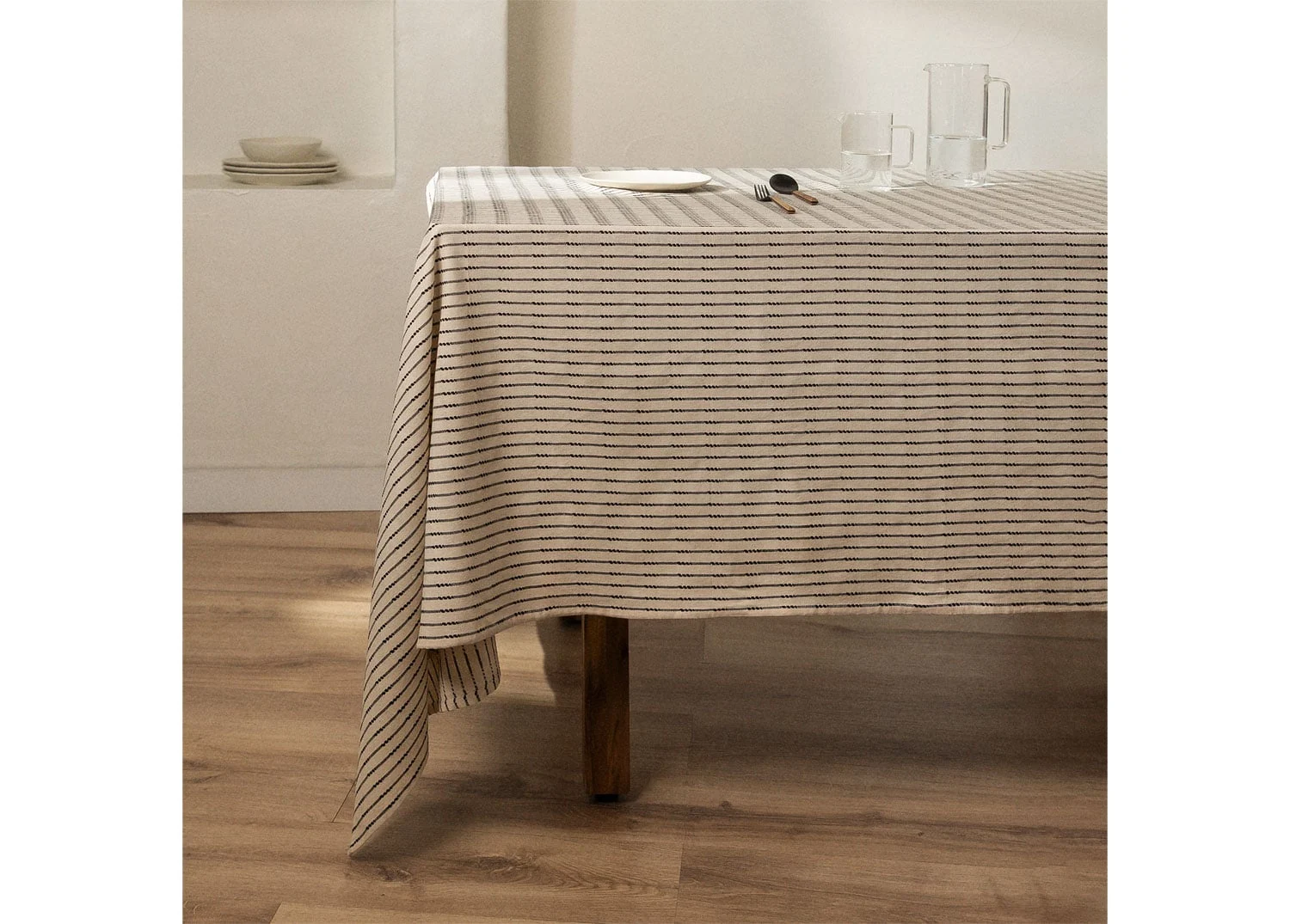 Tischdecke 140x240 cm aus Baumwolle Oziel