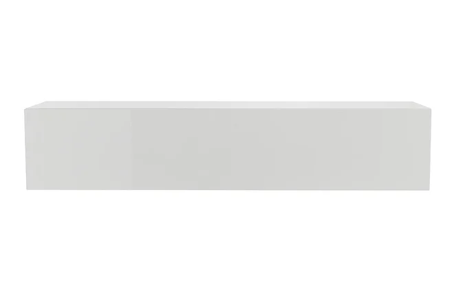 TV-Wandelement horizontal glänzend weiß lackiert ETERNEL