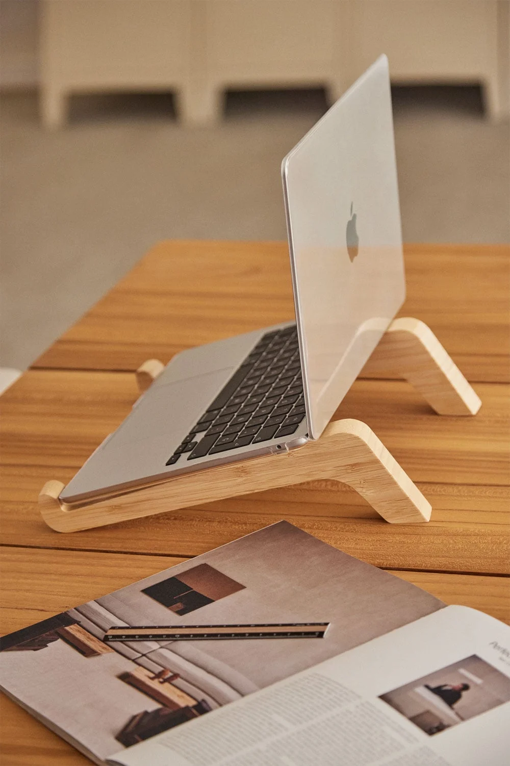 Ukara Bambus-Laptopständer