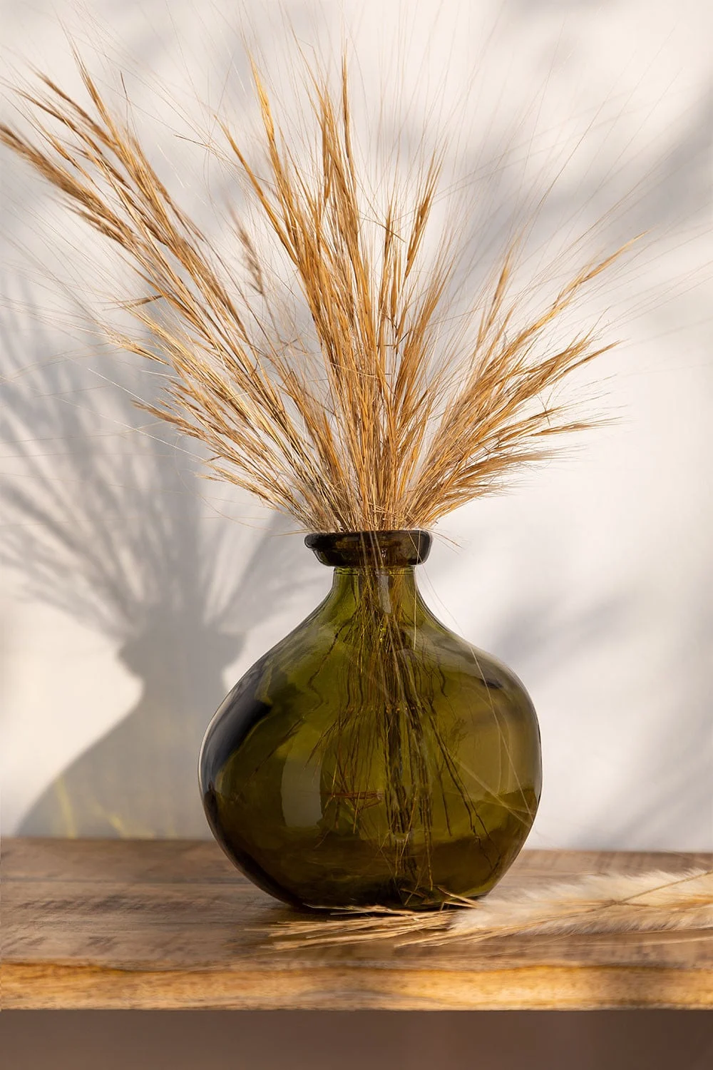 Vase aus recyceltem Glas Jound