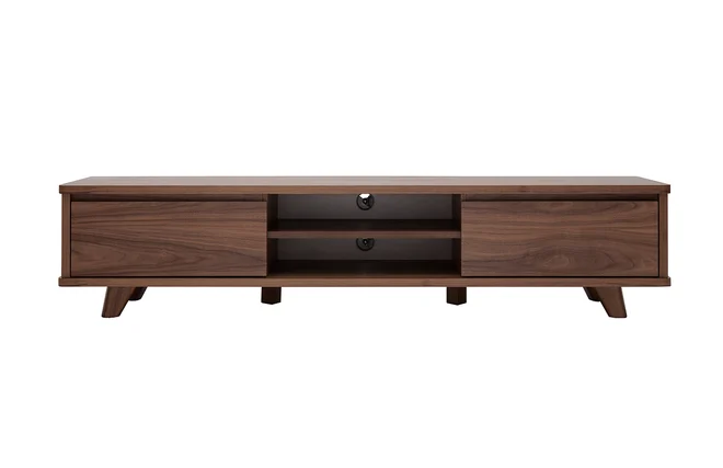 Vintage TV-Möbel Nussbaum B180 cm FIFTIES
